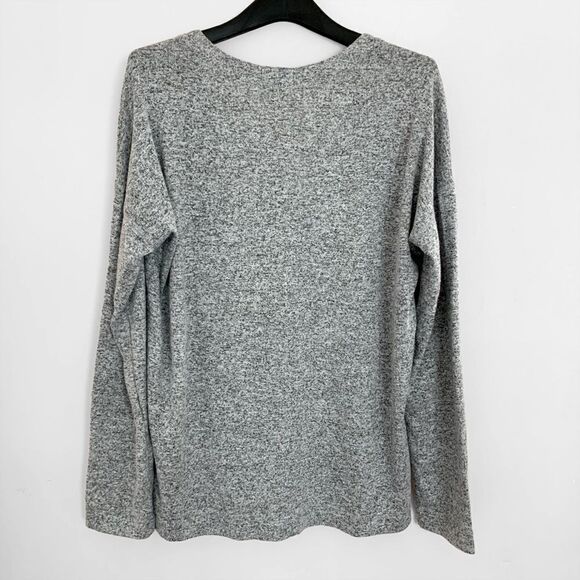 Rails Leigh Lace Up Long Sleeve Knit Top - Picture 5 of 7